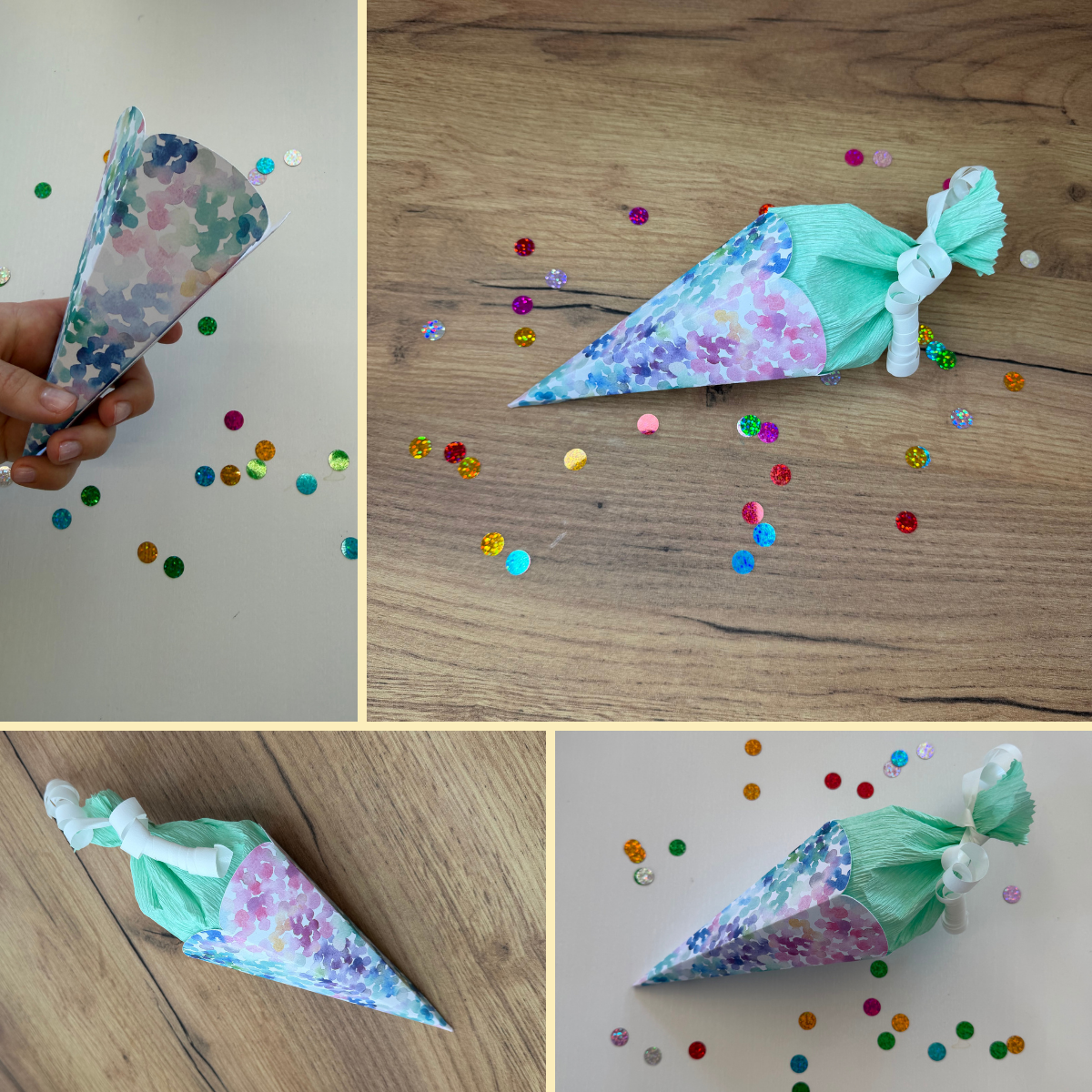 Schultüte / Mini-Tüte – Bild 4